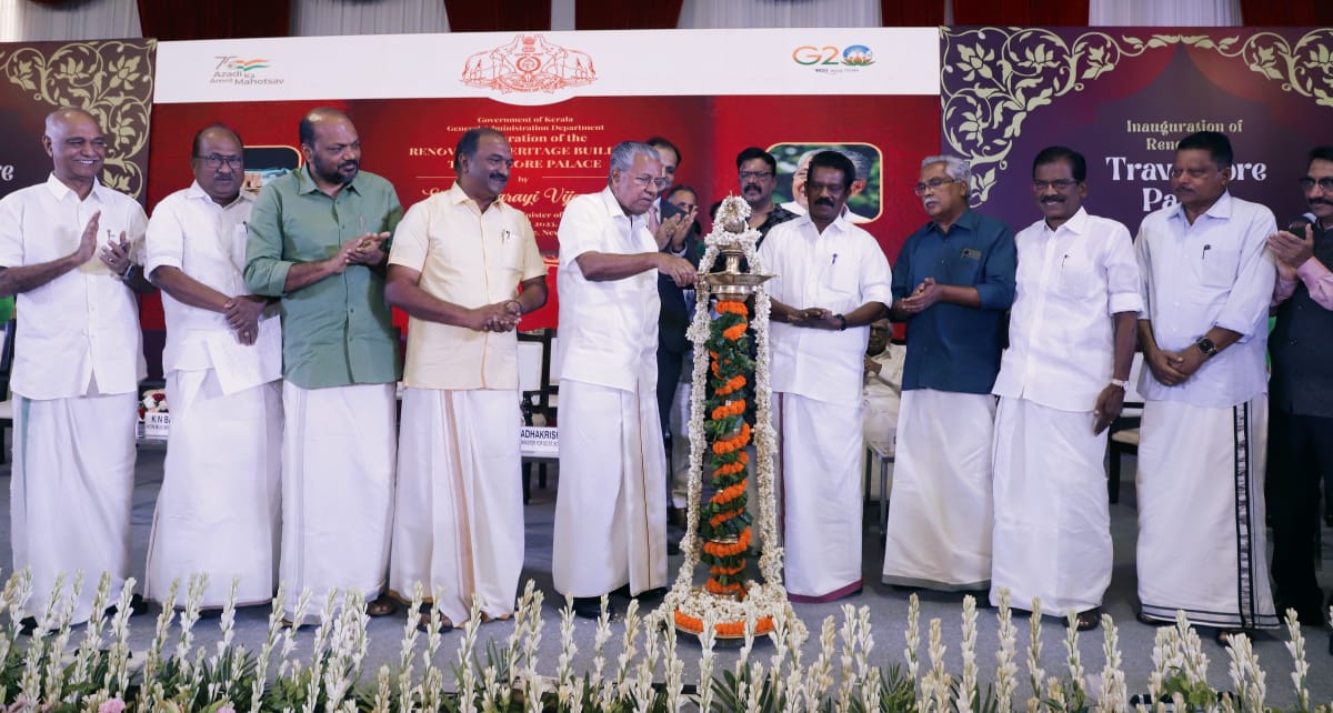Travancore Palace to Disseminate Social and Cultural Pluralism: Pinarayi Vijayan