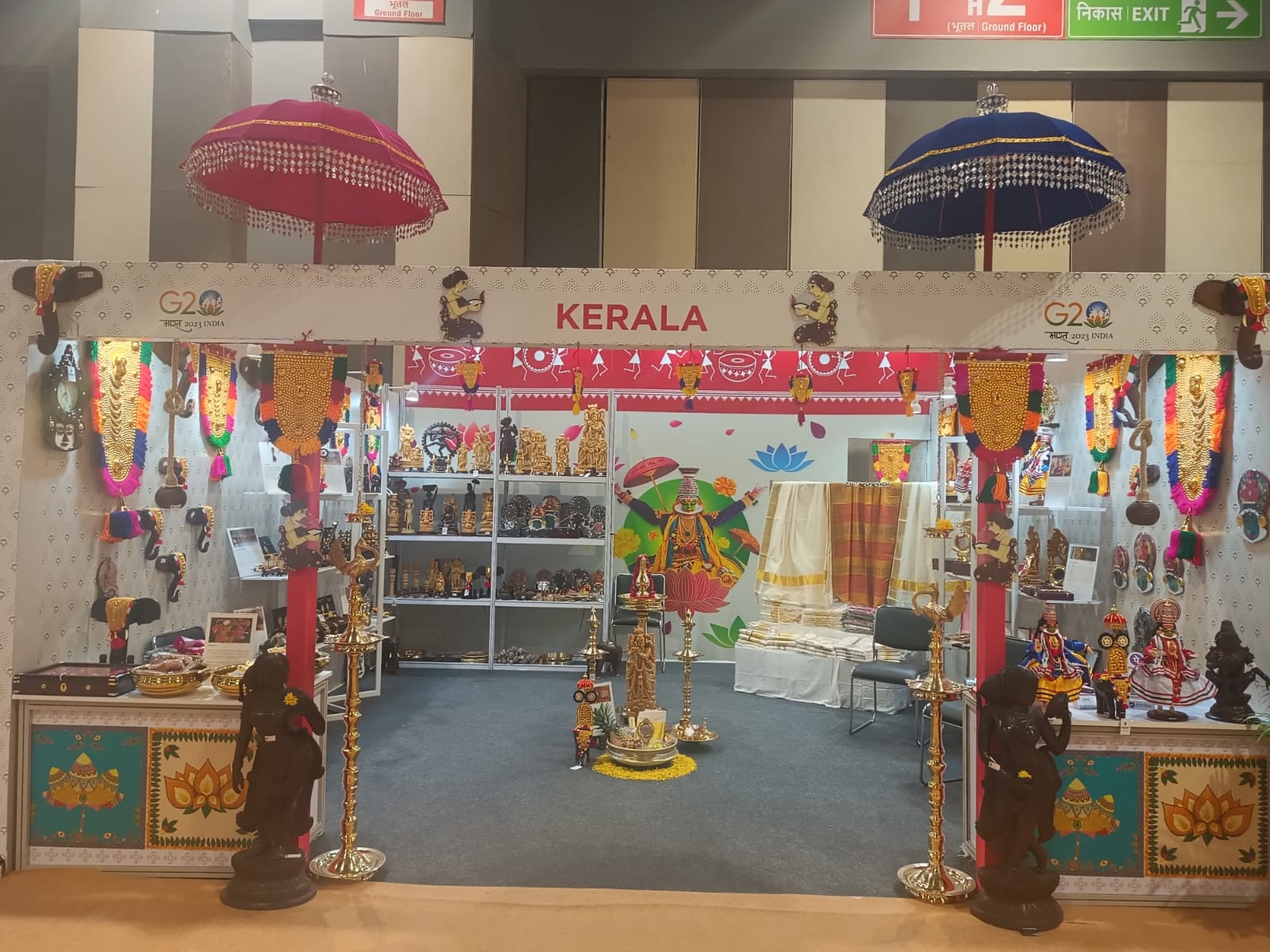 Kerala pavilion at G 20