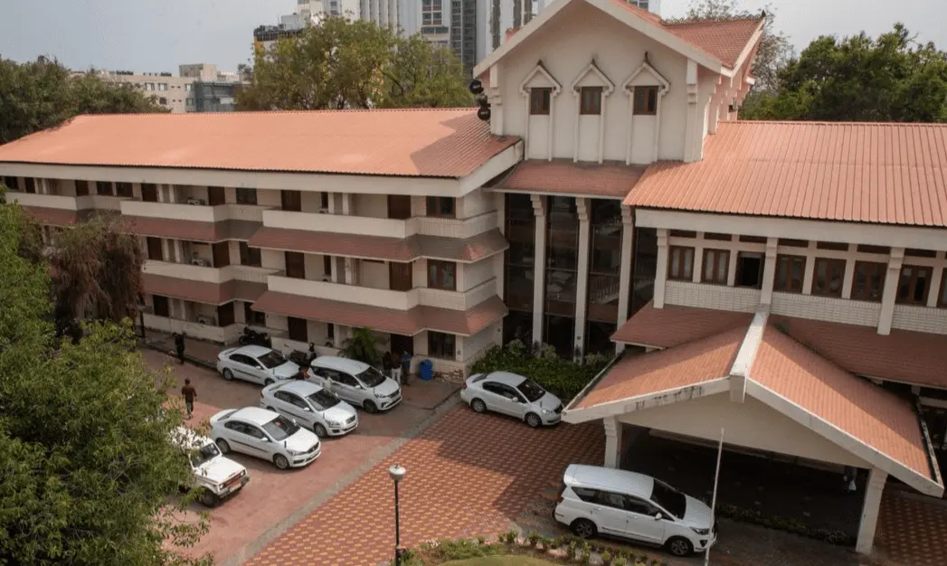 KeralaHouse Front From The Roof